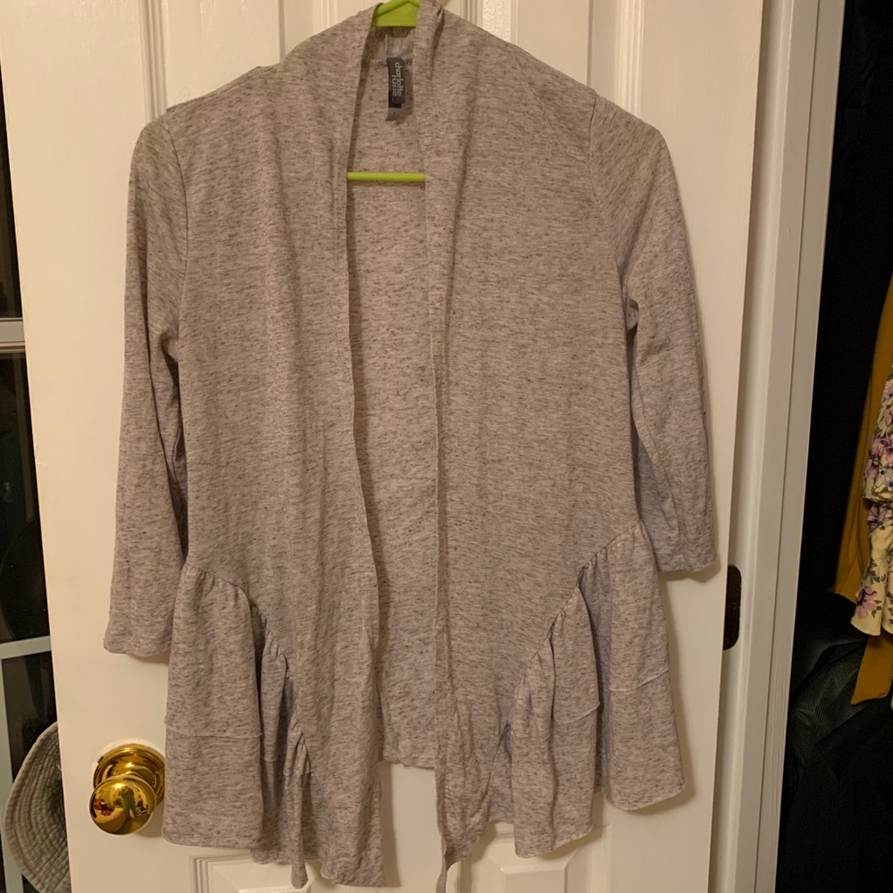Charlotte Russe grey cardigan